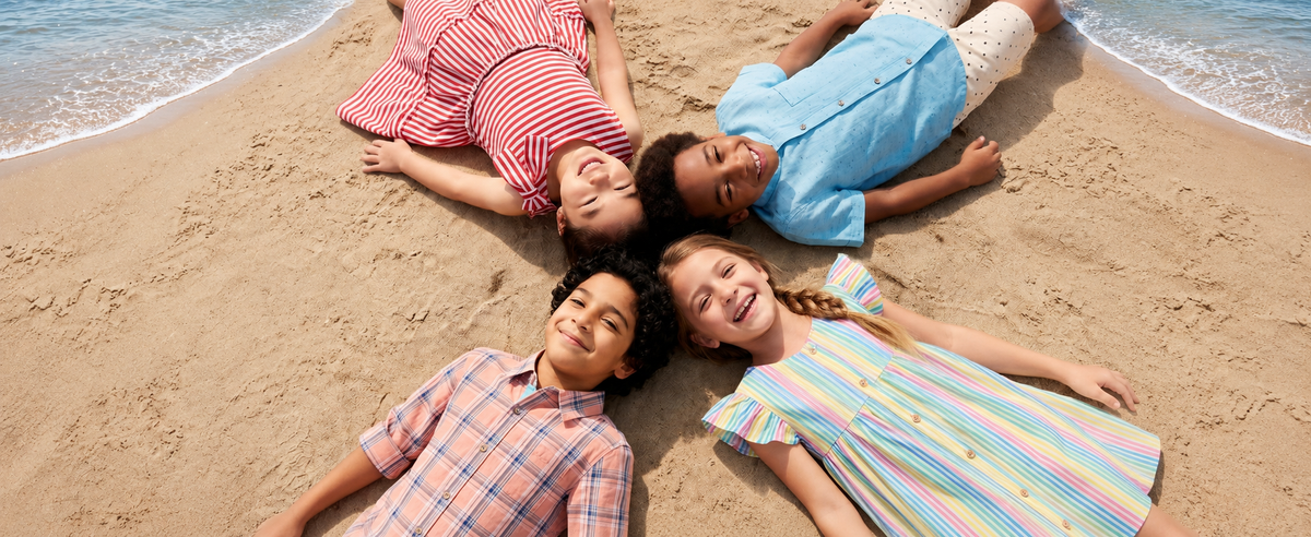 How to Choose Playdate Outfits for Kids: Ocean-Themed Dresses with Soft Fabrics