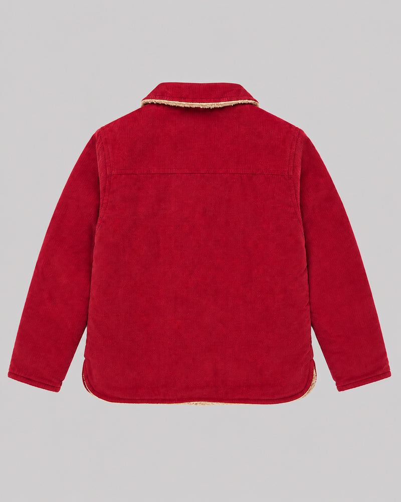Red Cotton Shacket