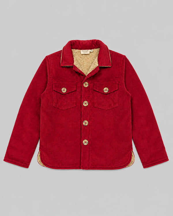 Red Cotton Shacket