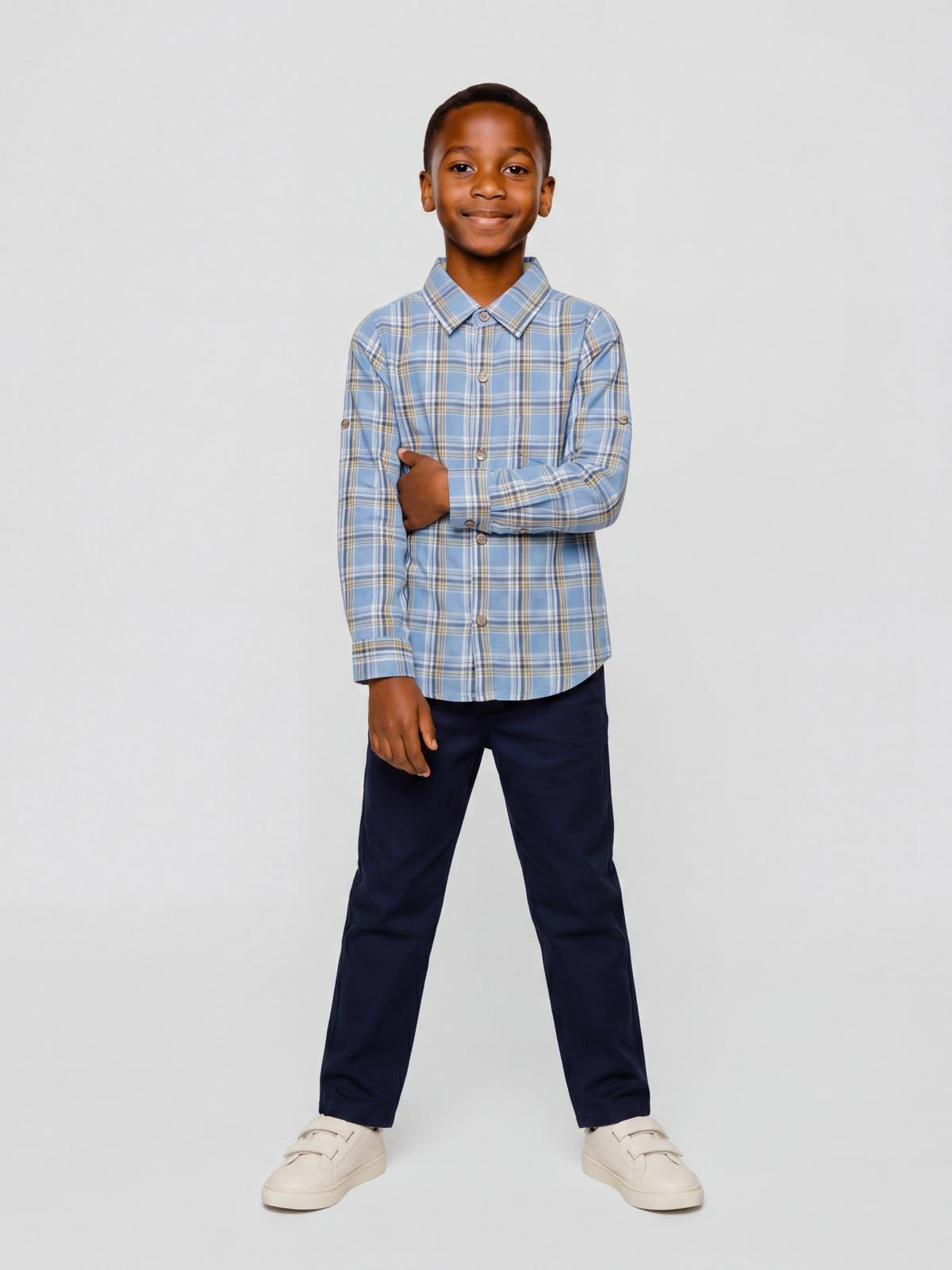 Blue Checks Full Sleeve Shirt