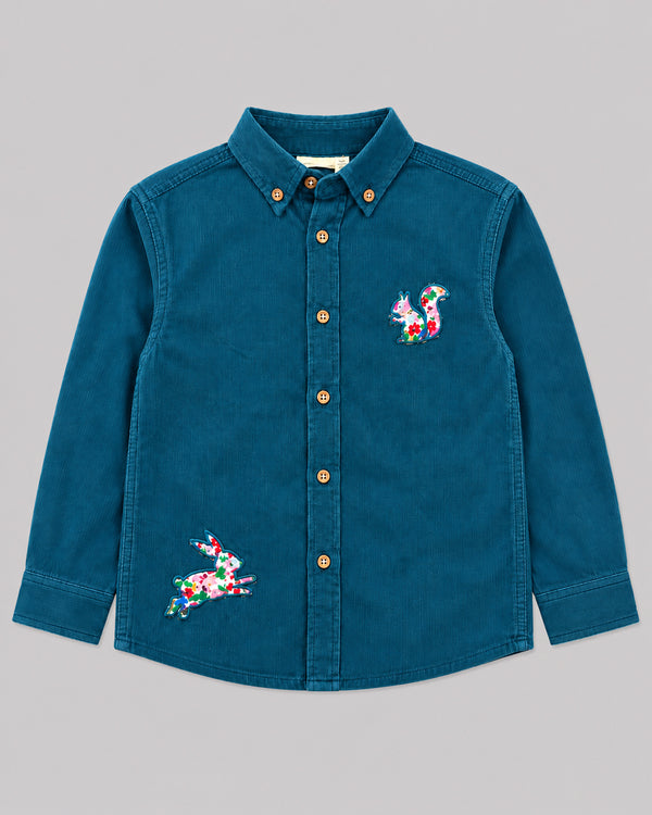 Teal Full Sleeve Shirt