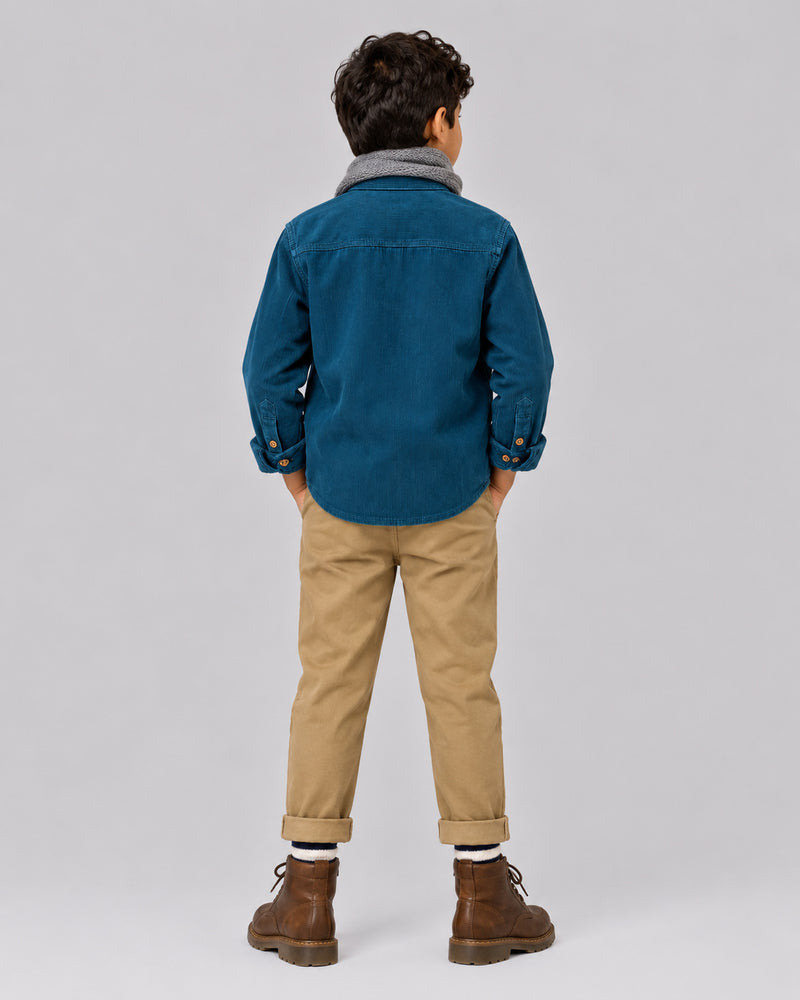 Teal Full Sleeve Shirt