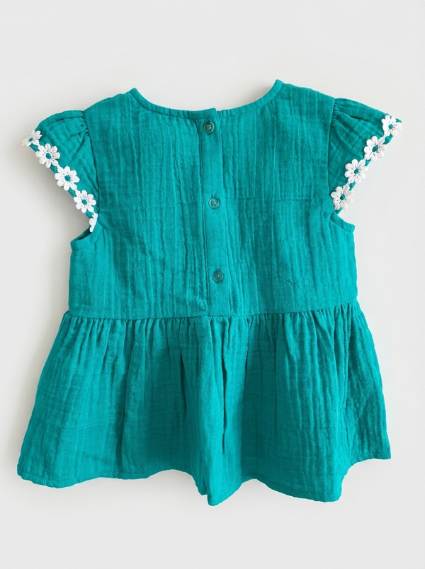 Teal Top & Pants Set