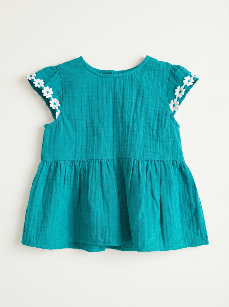 Teal Top & Pants Set