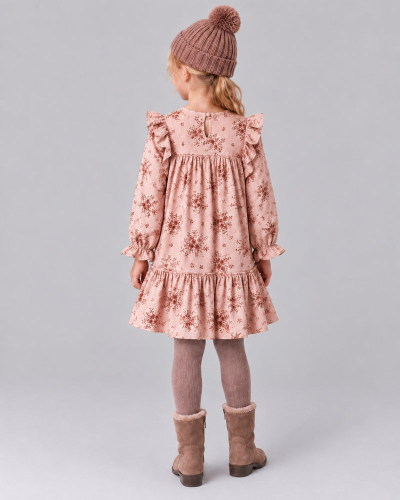 Blush Bloom Full Sleeve Dress