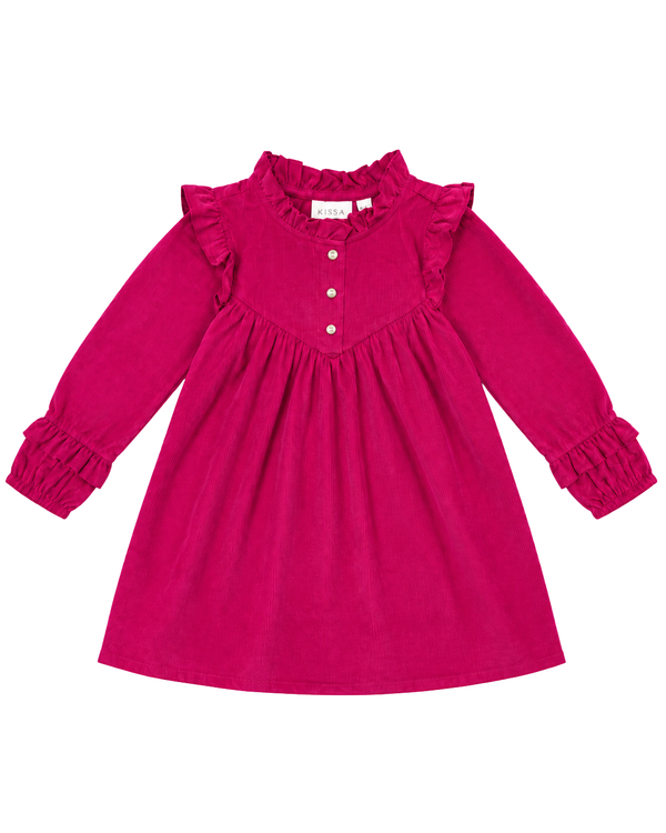 Fuschia Full Sleeve Dress
