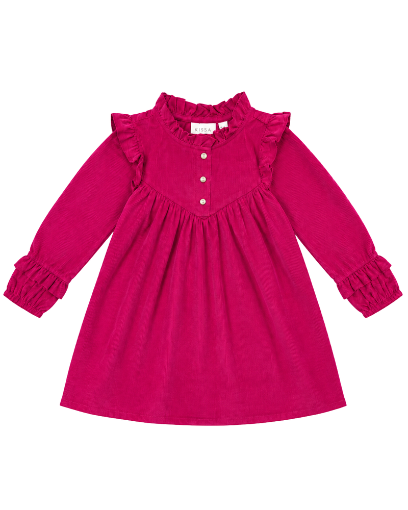 Fuschia Full Sleeve Dress