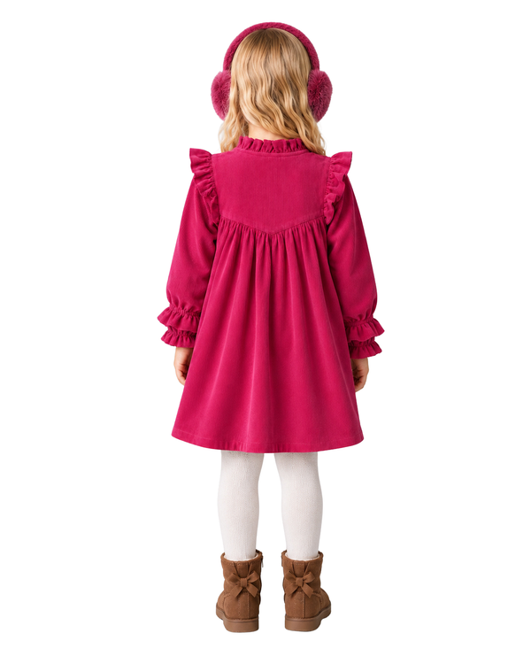 Fuschia Full Sleeve Dress