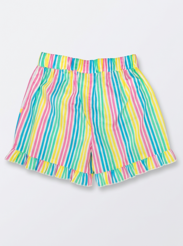 Rainbow Stripe Shorts