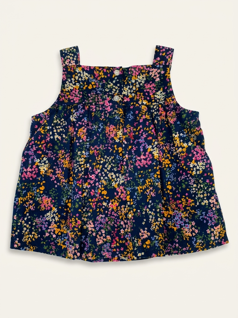 Floral Navy Top